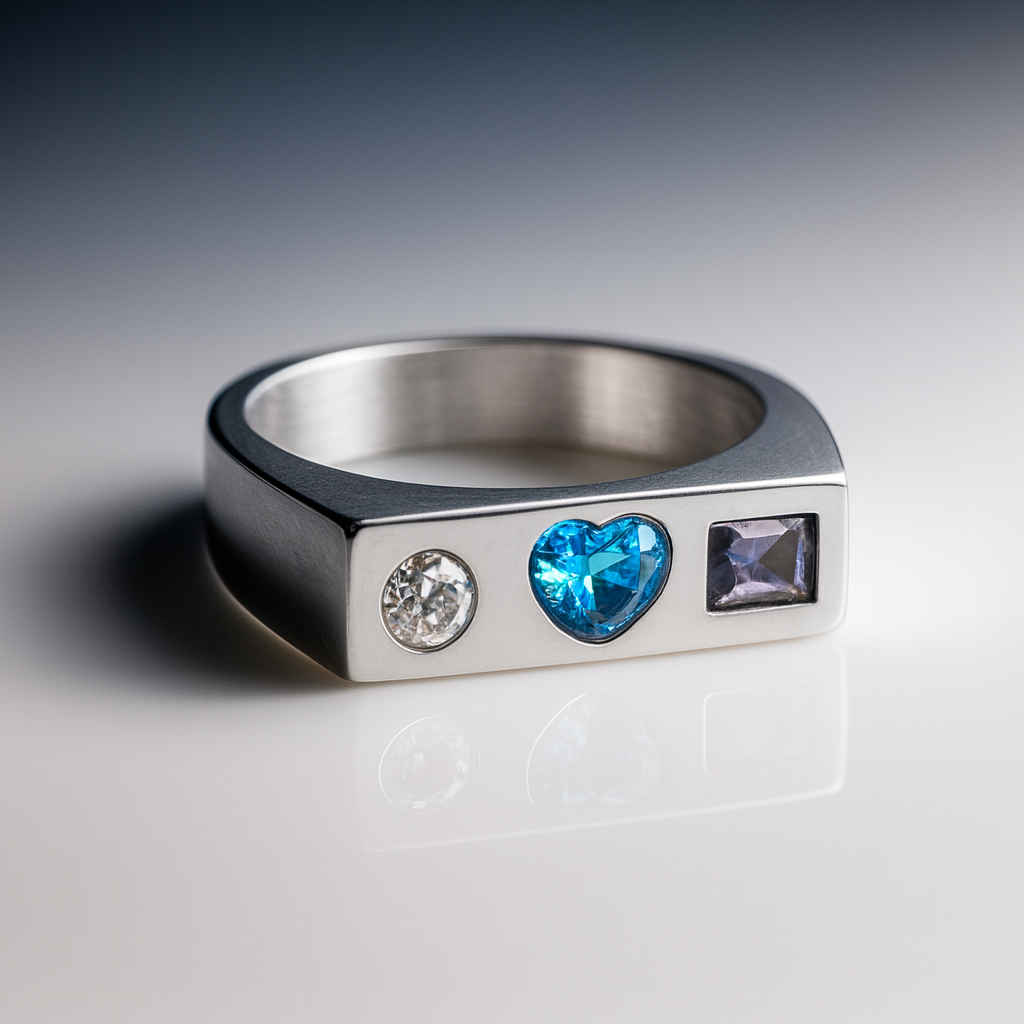 Vintage Stone Signet Ring