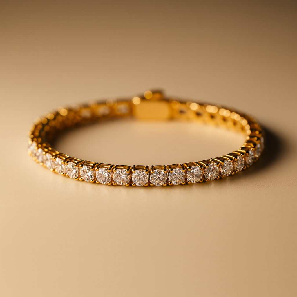 Iced Tennis Bracelet