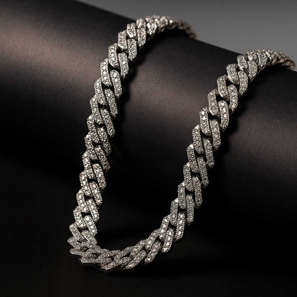 Iced Interlink Chain