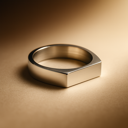 Rectangle Signet Ring