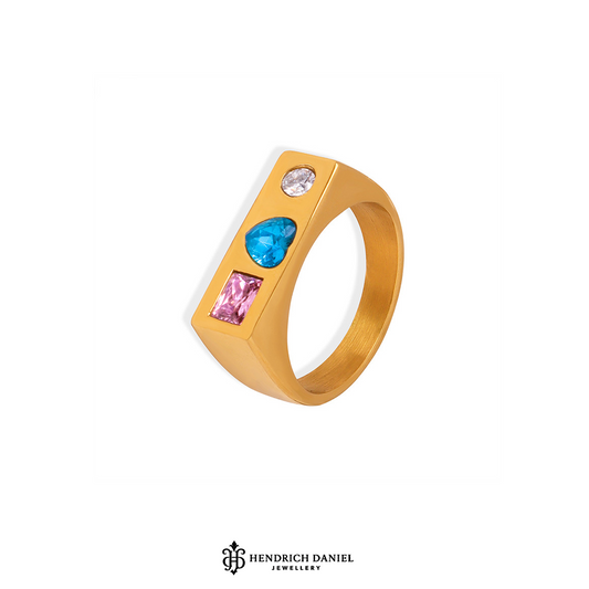 Vintage Stone Signet Ring